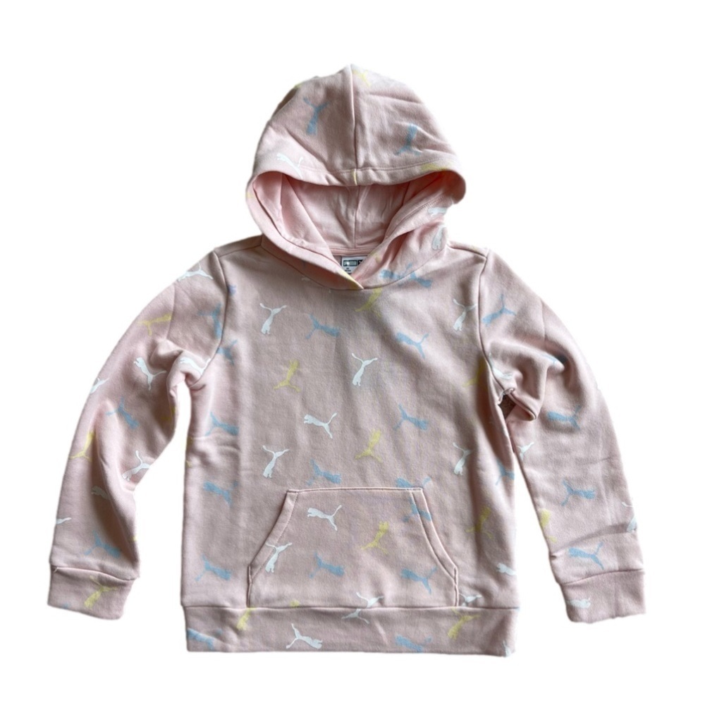 Puma Pink Hoodie Youth XS 5/6 NWT